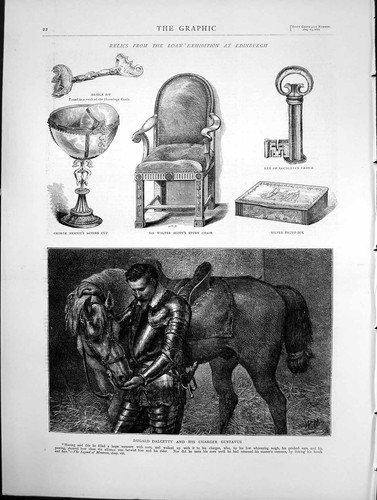 Antique print relics loan - antique,