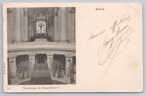 Postcard france tombeau - france,