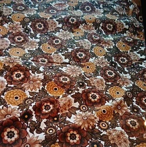 Vintage brown floral - vintage,