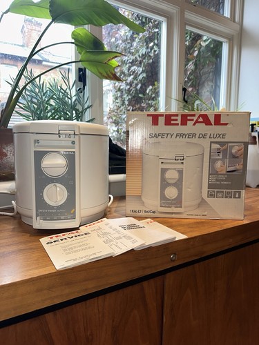 Retro 90s tefal safety fryer - retro,