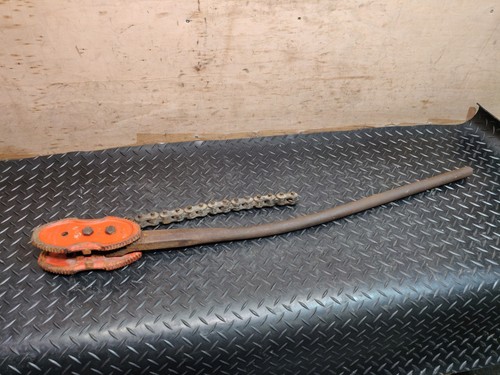 Ridgid 3231 pipe - chain, wrench
