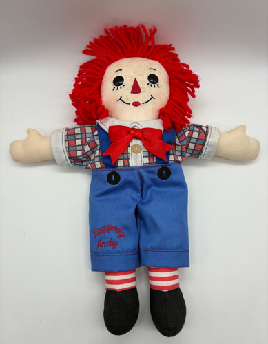 Raggedy andy doll vintage soft - raggedy,