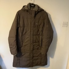 Jack Wolfskin Women's Hooded Padded Coat Size Large Microguard Stormlock 