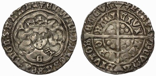 Edward 1st reign groat - iv,,