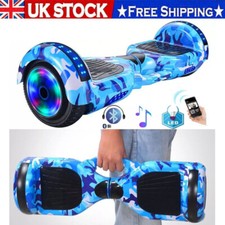 Hoverboard Electric Self-Balancing Scooters Hoover Boards for Kids LED Bluetooth