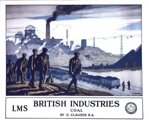 Vintage lms british coal - british,