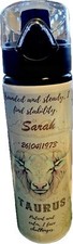Personalised Zodiac Sign Water Bottle  750ml With Gift Box