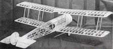 Avro 504K Biplane 48" WS RC