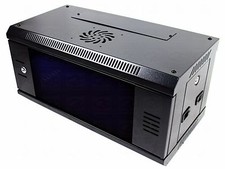 Black network cabinet - 19",