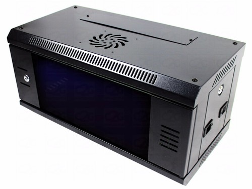 Black network cabinet - black,