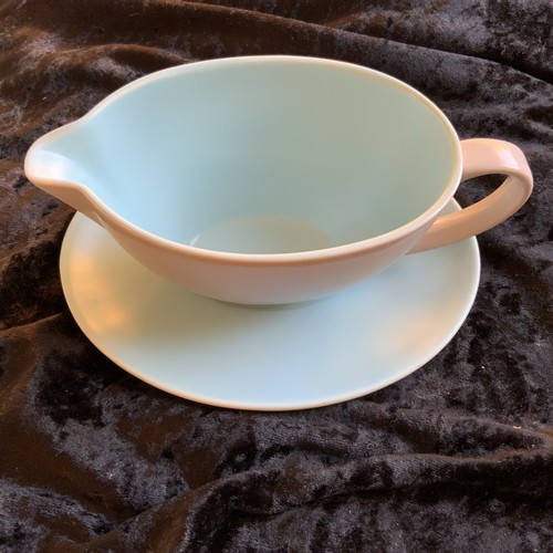 Poole pottery twintone blue - pottery,