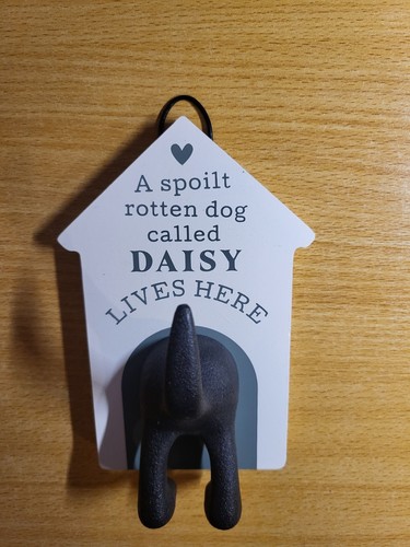 Personalised daisy dog - dog, tail