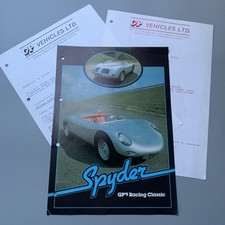 GP Spyder Kit Car Brochure –