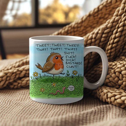 Rude robin adult humour swear - adult,