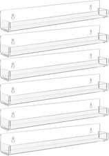 6 Pack Clear Nail Polish Rack