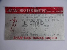 1988/89 FA Cup 6th Round