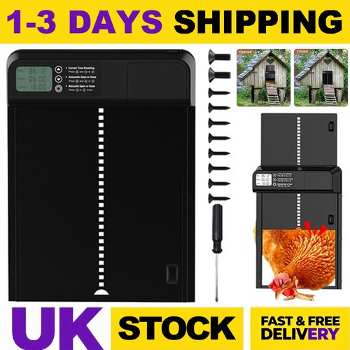 Automatic chicken coop door - chicken,