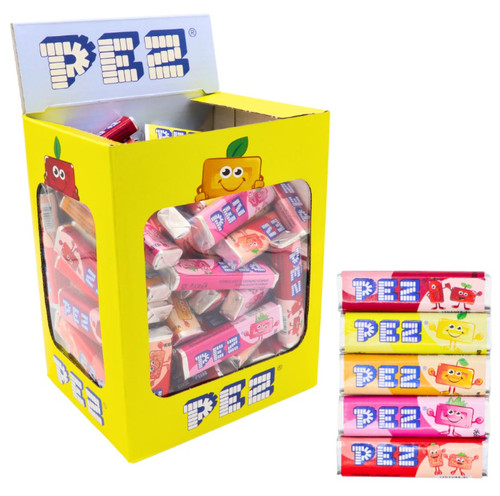 100 pez fruit mix - 100, pressed