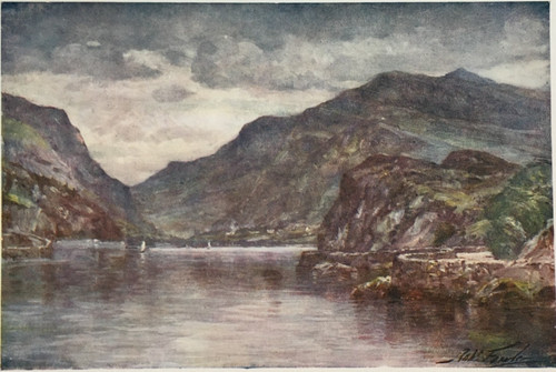 Snowdon wales antique - in,
