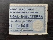 VERY RARE TICKET Portugal v