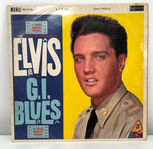 Elvis presley blues lp - g.i.,