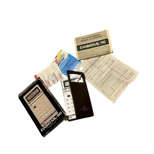Vintage 1980s casio ml90 - 1980s,