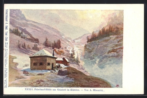 Artist postcard anton - artist,
