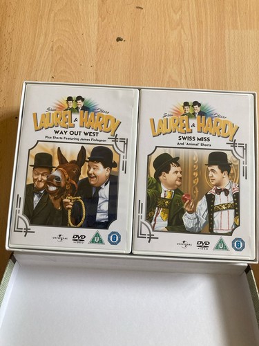 Laurel hardy dvd box - laurel,
