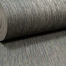 Rasch Plain Charcoal Dark Grey