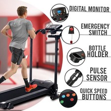 Treadmill Motorized Foldable