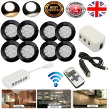12V Recessed LED Spot Ceiling Lights Camper Van Caravan Motorhome Boat Downlight