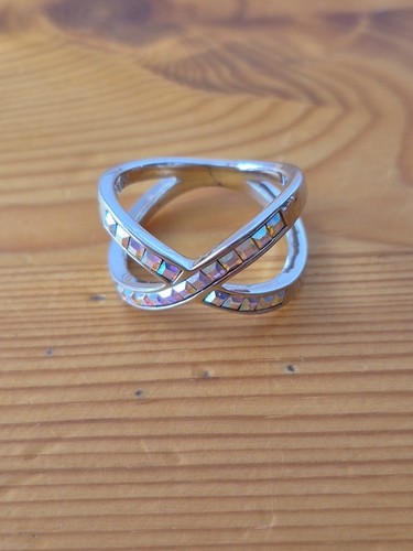 Aurora silver tone cross - silver,