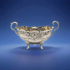 Antique Sterling Silver Salt