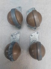 Vintage Set Of 4 Achibald Kenrick Shepherd Castors