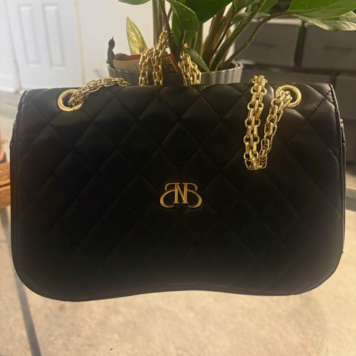 Black quilted women - black, women’s