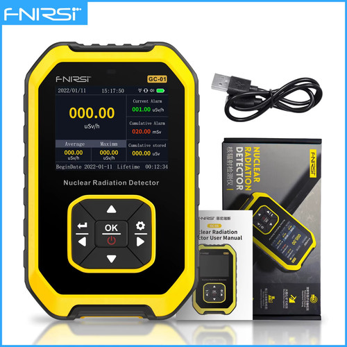Portable geiger counter - gc-01,