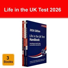 Life in the UK Test 2026 Collection 3 Books Study Guide, Handbook, Practice Q&A
