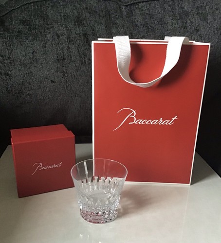 Baccarat crystal whiskey glass - whiskey,