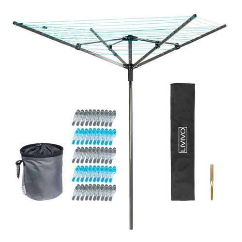Livivo 45m rotary - washing, line