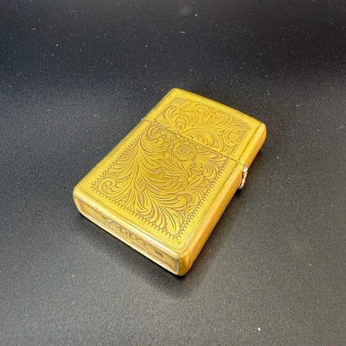 Zippo venetian brass 1991 - venetian, brass,