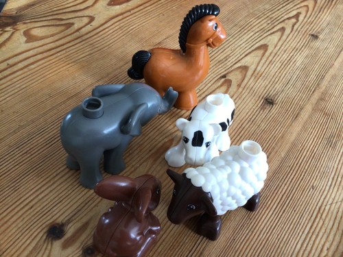 Duplo animals figures - animals,