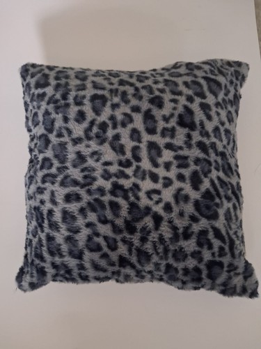 Blue faux fur - blue, fox