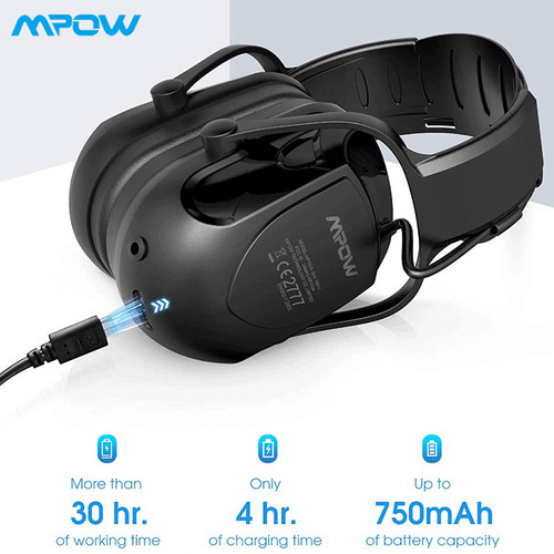 Mpow folding ear defenders - mpow,