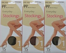 3 pairs Pretty Polly One Size