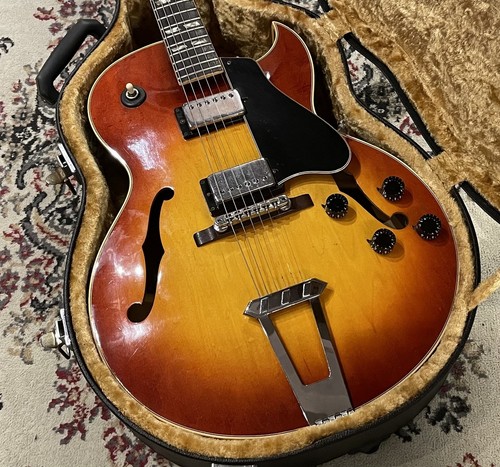 Gibson 175d sunburst - gibson, 1973