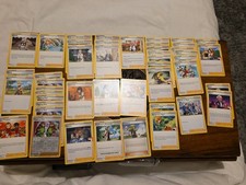Job Lot Pokémon TCG Trainer Supporter Cards Yellow Border X81