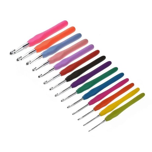 Crochet hook set soft grip - crochet, 1x