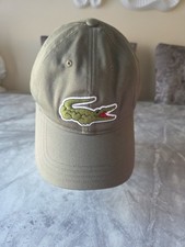 LACOSTE UNISEX LARGE LOGO CAP