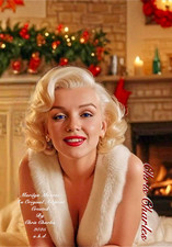MARILYN MONROE AN ORIGINAL ARTPRINT by Chris Charles A3 UHD  PORTRAIT