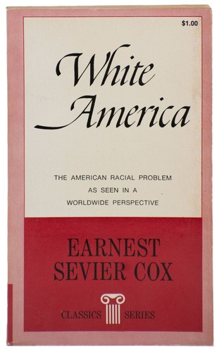 Earnest sevier cox - cox, white